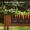 Best Choice Products 72x24x30in Non Toxic Elevated Galvanized Metal Garden Bed Corner Protectors